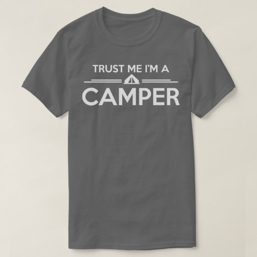 私を信じてキャンパー1 Tシャツ (デザイン正面)