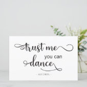 私を信じてダンス白黒結婚のサイン (スタンド正面)