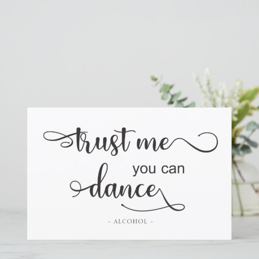 私を信じてダンス白黒結婚のサイン (スタンド正面)