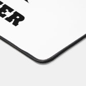 私を信じてパートナーのブリッジ4つのカードスーツ デスクマット (コーナー)