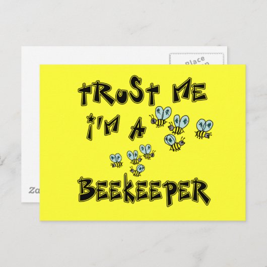 私を信じて養蜂家 ポストカード (正面/裏面)