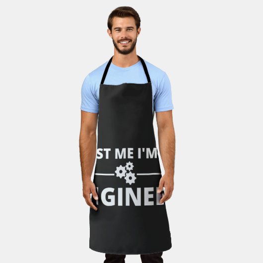 私を信じて、エンジニア エプロン (着用した状態)