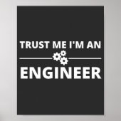 私を信じて、エンジニア ポスター (正面)