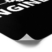 私を信じて、エンジニア ポスター (角)