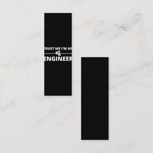 私を信じて、エンジニア ロイヤリティカード (正面/裏面)