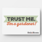 私を信じて。俺は庭師だ！ フォトプラーク (正面)