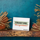 私を信じて。俺は庭師だ！ フォトプラーク (側面)