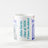 私を信じて、私はほとんど建築家のマグカップ コーヒーマグカップ (中央)