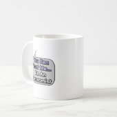 私を信じて…私はエコノミストだ コーヒーマグカップ (正面左)