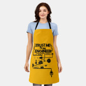 私を信じて。私はエンジニアだ エプロン (着用した状態)