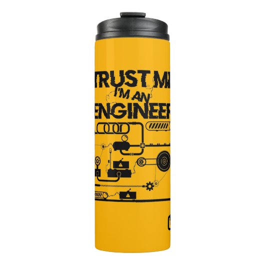 私を信じて。私はエンジニアだ タンブラー (正面)