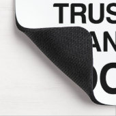 私を信じて、私はサッカー遊できる マウスパッド (コーナー)