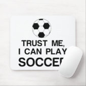私を信じて、私はサッカー遊できる マウスパッド (マウス)