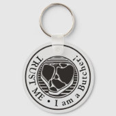 私を信じて、私は肉屋キーチェーン キーホルダー (正面)