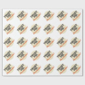 私を信じて。私は野鳥屋だ!エンブレム ラッピングペーパー (フラット)