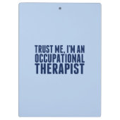 私を信じて、私はOTである クリップボード (裏面)