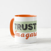 私を信頼して下さい。 私は庭師です! マグカップ (正面左)