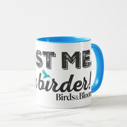 私を信頼して下さい。 私は鳥類捕獲人です! マグカップ (正面右)