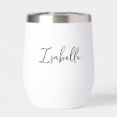 私を信頼して踊ることができるおもしろい引用文金ゴールドアクセント (背面)