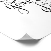 私を信頼して踊れる – アルコール ポスター (角)