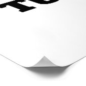 私を信頼するトルコ語 ポスター (角)