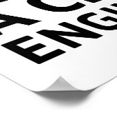 私を信頼する土木技師 ポスター (角)