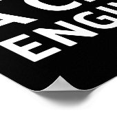 私を信頼する土木技師 ポスター (角)