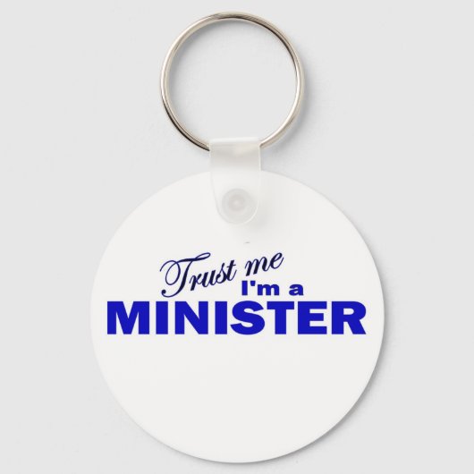 私を信頼する大臣 キーホルダー (正面)