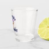 私を信頼する物理的なセラピスト ショットグラス (右)