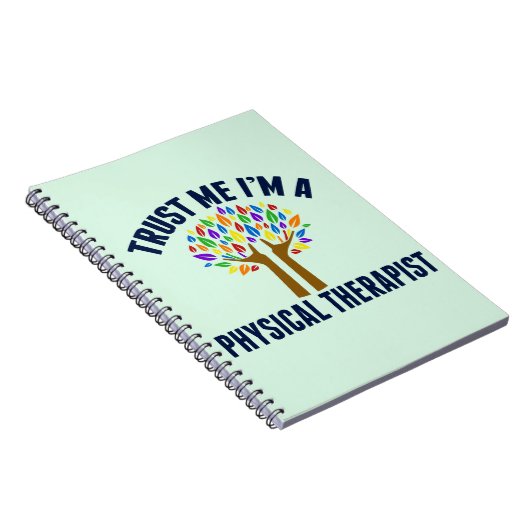 私を信頼する物理的なセラピスト ノートブック (右側)