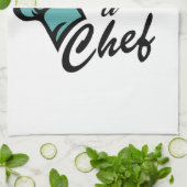 私を信頼する私はシェフ長 キッチンタオル (折り畳み)