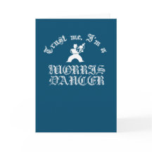 私を信頼する私はモリスダンサーホワイト文字