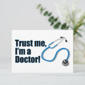 私を信頼する私は医師卒業パーティーである 招待状 (スタンド正面)