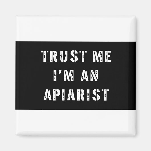 私を信頼する私は無差別主義者である マグネット (正面)