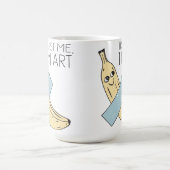 私を信頼する私は芸術である、バナナとテープ コーヒーマグカップ (中央)