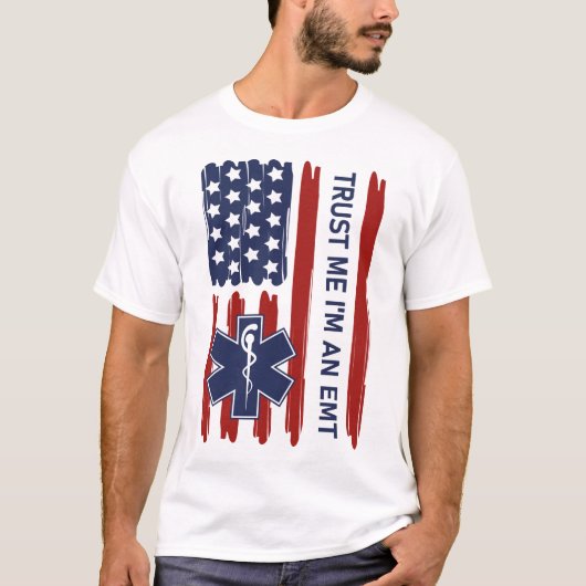 私を信頼するEMTである Tシャツ (正面)