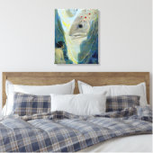 "私を傷つけないように"水ベビーキャンバス キャンバスプリント (インサイチュ (寝室))