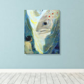 "私を傷つけないように"水ベビーキャンバス キャンバスプリント (インサイチュ (ウッドフロア))