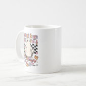 私を傷付けることは出来ない コーヒーマグカップ (正面左)