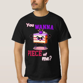 私を切り離したい。怒おもしろい菓子 Tシャツ