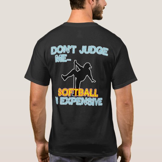 私を判断してはいけない Tシャツ (裏面)