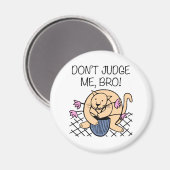 私を判断しない兄弟猫の漫画 マグネット (正面/裏面)