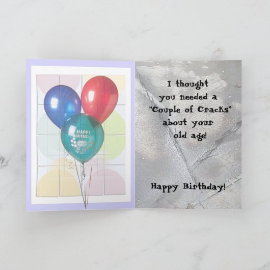 私を割ります! カード (内部)