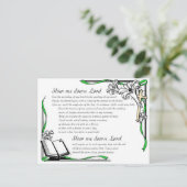 私を助けてくれclr卿 ポストカード (スタンド正面)