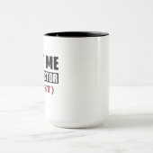 私を医者に任せなさい マグカップ (中央)