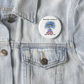 私を受け入れてくれてありがとう Women's パーカー 缶バッジ (インサイチュ)