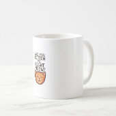 私を右ミュー天日美術に生おもしろいまれ コーヒーマグカップ (正面右)