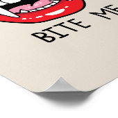 私を噛んで ポスター (角)