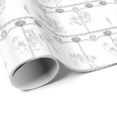 私を回転木馬着色して下さい ラッピングペーパー (ロールコーナー)