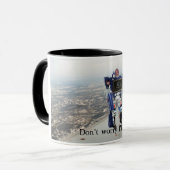 私を固定しますそれを心配しないで下さい マグカップ (正面左)